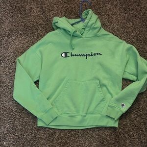 Champion Lime Green Pullover Hoodie